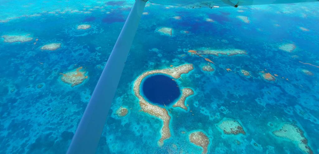 Orbiting the Great Blue&nbsp;Hole